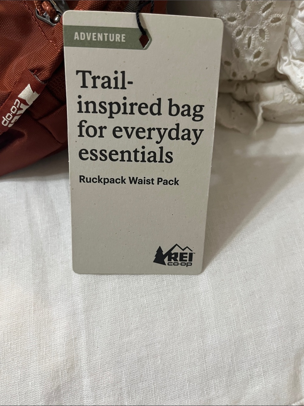 Trail-Inspired Ruckpack Waist Pack - Rust Red - Picture 3 of 3